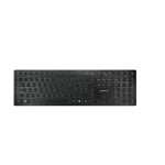 Teclado Cherry KW 9100 Slim Inalámbrico RF y Bluetooth QWERTY Español Negro Teclado Cherry KW 9100 Slim Inalámbrico RF y Bluetooth QWERTY Español Negro