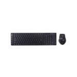 Teclado y Ratón Inalámbrico Approx APPMX430 QWERTY Español 105 Teclas 6 Botones Negro