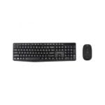 Teclado inalámbrico Approx APPMX335 QWERTY Español 105 teclas + Ratón Negro Nano receptor