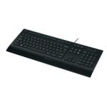 Tastiera Logitech K280E Pro Completo (100%) Alámbrico USB Membrana QWERTZ Nero