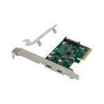 Tarjeta de expansión Conceptronic EMRICK13G PCIe USB-C 10Gbps ASM3142 Hot-Swap Verde Tarjeta de expansión Conceptronic EMRICK13G PCIe USB-C 10Gbps ASM3142 Hot-Swap Verde
