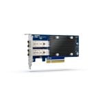 Placa de Rede QNAP QXG-10G2SF-X710 PCI Express SFP+ 10Gbps Interna NAS Placa de Rede QNAP QXG-10G2SF-X710 PCI Express SFP+ 10Gbps Interna NAS