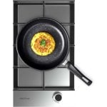 Placa de gas Cecotec Bolero Squad G 1400F Inox 1 fuego acero inoxidable WOK