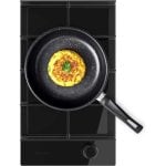 Placa de gas Cecotec Bolero Squad G 1400F Glass Black WOK Triple Corona Glass Black