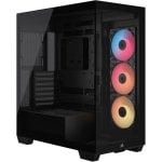 Corsair 3500X RS-R ARGB Caixa Semitorre E-ATX com 3x Ventoinhas e Vidro Temperado Preta