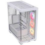 Corsair 3500X LX-R RGB Boîtier Moyen Tour en Verre Trempé avec Ventilateurs RGB Préinstallés