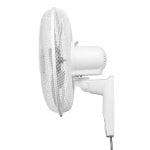 Ventilador de pared 45W 40cm 5 aspas silencioso 3 velocidades oscilante Ventilador de pared 45W 40cm 5 aspas silencioso 3 velocidades oscilante