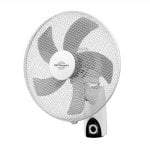 Ventilador de pared WF 5040 45W 40cm 5 aspas mando a distancia temporizador silencioso