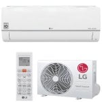 Ar Condicionado Split 1x1 LG DC18RK com Bomba de Calor 4500 Frigorias Branco, filtragem avançada e programação