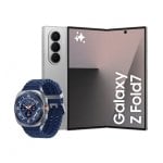 Samsung Galaxy Z Fold7 12GB/512GB Cinzento Prata Dobrável AI + Galaxy Watch Ultra (2025) LTE Azul Samsung Galaxy Z Fold7 12GB/512GB Cinzento Prata Dobrável AI + Galaxy Watch Ultra (2025) LTE Azul
