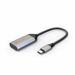 Adattatore USB Tipo C HDMI 2.0 Maschio Femmina 4K 60Hz Acciaio Inossidabile