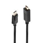 Cable DisplayPort Lindy 36923 3m Macho-Macho HDMI 4K Plug and Play Negro