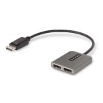 DisplayPort MST Hub StarTech Synaptic VMM5220 4K 60Hz USB Stromversorgung DisplayPort zu 2 x DVI Adapter