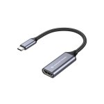 Adaptateur USB-C Conceptronic ABBY09G HDMI 4K 60Hz Aluminium Gris 0,18m