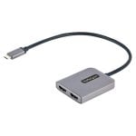 Adaptador USB-C a HDMI Doble StarTech.com MST Hub 4K 60Hz HDR Cable 30 cm Windows Adaptador USB-C a HDMI Doble StarTech.com MST Hub 4K 60Hz HDR Cable 30 cm Windows