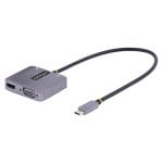 Adaptateur USB C StarTech Multimédia HDMI VGA Audio 4K 60Hz 100W PD