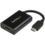 Adaptador USB-C StarTech 4K 60Hz HDMI Thunderbolt 3 Entrega Potência Adaptador USB-C StarTech 4K 60Hz HDMI Thunderbolt 3 Entrega Potência
