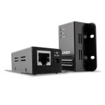 Trasmettitore e ricevitore di rete Lindy 42680 50 m 480 Mbit/s Cat5 Cat5e Cat6 Nero