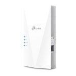 Repetidor Wi-Fi TP-Link RE600X AX1800 Dual Band 1201Mbps 1xRJ-45 Antenas Internas Blanco