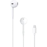 Auricular Apple EarPods Lightning Blanco Intrauditivo Control Cable iOS Resistente Agua y Sudor Auricular Apple EarPods Lightning Blanco Intrauditivo Control Cable iOS Resistente Agua y Sudor