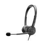 Auricular Axtel AXH-FLOWUCDC Preto Alámbrico Oficina 20-20000 Hz 118 g