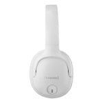 Intenso O400HA Auscultadores Circumaurais Bluetooth 5.3 com ANC e 600mAh Brancos