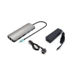 Docking Station USB-C i-tec Metal Nano 2x Display HDMI 100W PD + Cargador 100W Gris Docking Station USB-C i-tec Metal Nano 2x Display HDMI 100W PD + Cargador 100W Gris