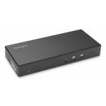 Replicador de puertos Kensington SD4781P USB-C USB-A 4K Dual Display 100W Negro