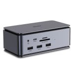 Adaptateur Lindy 43372 USB4 100W HDMI DisplayPort 3 ports USB 2.0 Adaptateur Lindy 43372 USB4 100W HDMI DisplayPort 3 ports USB 2.0