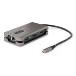 USB-C Multiport Adapter StarTech 4K 60Hz HDMI/DP 3 USB 3.2 Gen 2 Gigabit Ethernet 100W USB-PD