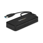 Docking Station StarTech Mini Dock USB 3.0 DisplayPort Dual 4K 60Hz Ethernet USB-A Negro Docking Station StarTech Mini Dock USB 3.0 DisplayPort Dual 4K 60Hz Ethernet USB-A Negro
