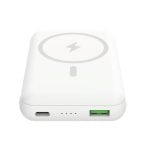 Carregador sem fios Celly MAGPB10000WH 10000 mAh para bateria externa, branco Carregador sem fios Celly MAGPB10000WH 10000 mAh para bateria externa, branco