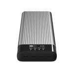 HYPER HJ245B 27000 mAh Silber Powerbank