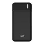 Batterie externe T'nB PBU10000 Polymère 10000 mAh Noir Batterie externe T'nB PBU10000 Polymère 10000 mAh Noir