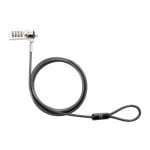 Laptop-Schloss HP Essential Programmierbares Kombinationsschloss 1,22 m Schwarz Laptop-Schloss HP Essential Programmierbares Kombinationsschloss 1,22 m Schwarz