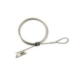 Candado Kensington Slim NanoSaver 2.0 EQ combinación 1.8m acero inoxidable zinc plata portátil
