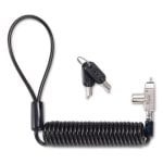 Candado portátil Kensington N17 2.0 Llave Acero al carbón Plata 1.8m para portátiles wedge