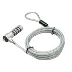 Lucchetto a Combinazione Lindy 20980 Cavo 1,8 m Acciaio Inossidabile Lucchetto a Combinazione Lindy 20980 Cavo 1,8 m Acciaio Inossidabile