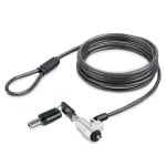 Cadenas de verrouillage StarTech.com NBLWK-LAPTOP-LOCK 2m avec clés en plastique et acier Cadenas de verrouillage StarTech.com NBLWK-LAPTOP-LOCK 2m avec clés en plastique et acier