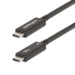 Thunderbolt 4 Kabel 2 m StarTech.com A40G2MB-TB4-CABLE 40 Gbit/s USB Power Delivery 100W Thunderbolt 4 Kabel 2 m StarTech.com A40G2MB-TB4-CABLE 40 Gbit/s USB Power Delivery 100W