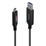 Câble USB Lindy 43395 10m USB A USB C USB 3.2 Gen 1 5 Gbit/s Noir Câble USB Lindy 43395 10m USB A USB C USB 3.2 Gen 1 5 Gbit/s Noir