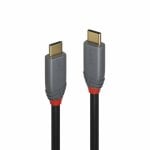 Câble USB C Lindy 36903 2m USB 3.2 Gen 2 20 Gbit/s Noir Câble USB C Lindy 36903 2m USB 3.2 Gen 2 20 Gbit/s Noir
