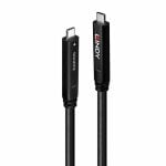 Câble USB C Lindy 43399 15m USB 3.2 Gen 1 5 Gbit/s Noir Câble USB C Lindy 43399 15m USB 3.2 Gen 1 5 Gbit/s Noir