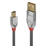Câble USB Lindy 36635 7,5 m USB A Mini-USB B 0,48 Gbit/s Gris Câble USB Lindy 36635 7,5 m USB A Mini-USB B 0,48 Gbit/s Gris