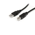 Cable USB A a B StarTech 9m Macho-Macho USB 2.0 Activo 480Mbps Negro