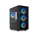 Gehäuse Seizure TQGCC901-B Mini Tower Gaming RGB Lüfter PC Schwarz micro ATX Mini-ITX Gehäuse Seizure TQGCC901-B Mini Tower Gaming RGB Lüfter PC Schwarz micro ATX Mini-ITX