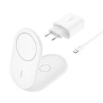 Belkin BoostCharge Auriculares, Smartphone Blanco USB Cargador inalámbrico Carga rápida Interior Belkin BoostCharge Auriculares, Smartphone Blanco USB Cargador inalámbrico Carga rápida Interior
