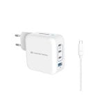 Chargeur universel pour appareils mobiles Conceptronic ALTHEA18W, blanc, courant alternatif, charge rapide, intérieur Chargeur universel pour appareils mobiles Conceptronic ALTHEA18W, blanc, courant alternatif, charge rapide, intérieur