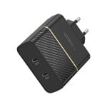 OtterBox EU Wall Charger 50W - 1X USB-C 30W + 1X USB-C 20W USB-PD, negro OtterBox EU Wall Charger 50W - 1X USB-C 30W + 1X USB-C 20W USB-PD, negro