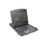 Consola modular Digitus TFT 19" panel táctil rack 1U montaje flexible 1366x768 Consola modular Digitus TFT 19" panel táctil rack 1U montaje flexible 1366x768